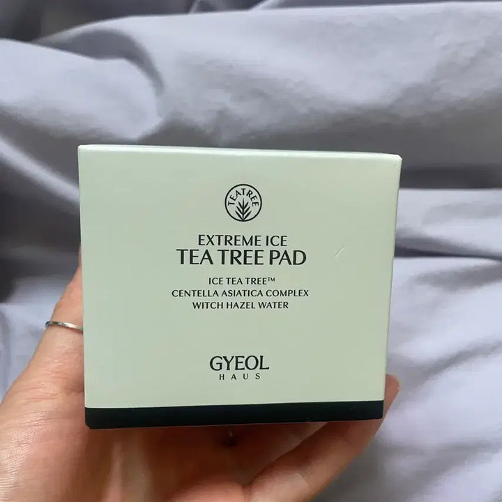[BUNJANG] Gyeol House Extreme Ice Tea Tree Pad New / 결하우스 익스트림 아이스 티트리 패드 새상품