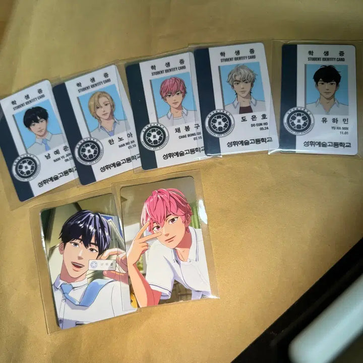 [BUNJANG] PLAVE 6th Summer Student ID Photocard Bundle Set / 플레이브 여섯번째여름 육여름 학생증 포카 일괄 판매