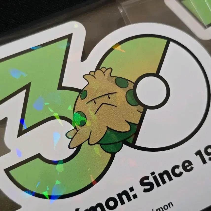[BUNJANG] Pokemon 30th Anniversary Sticker Set - Mushroom Evolution Line / 일괄) 포켓몬 30주년 스티커 버섯모 진화형 세트