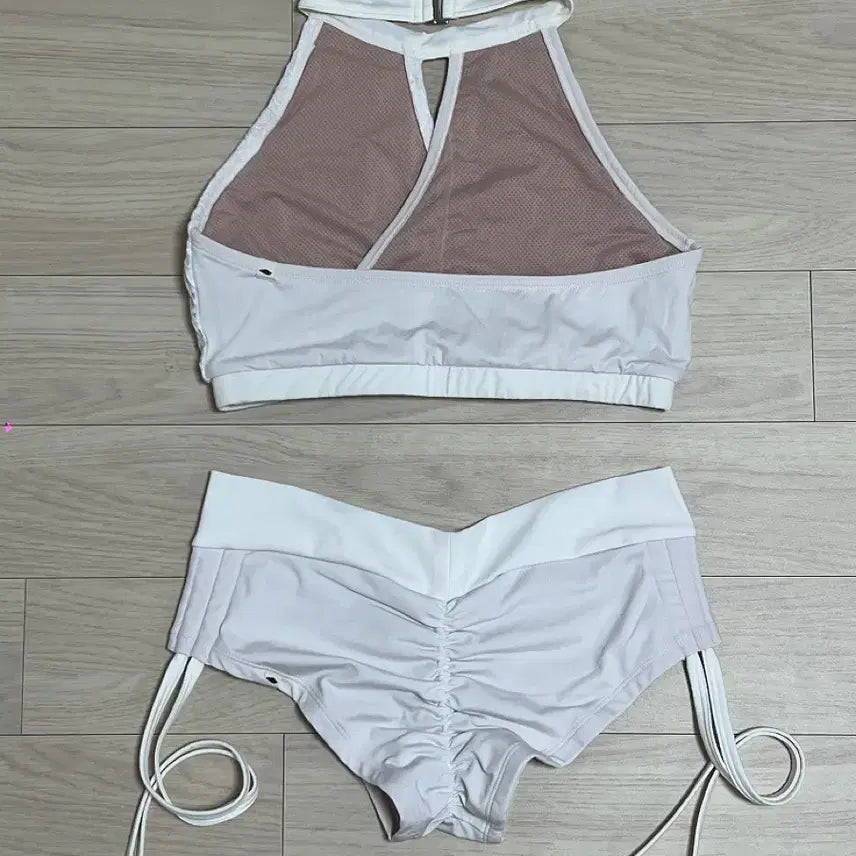 [BUNJANG] Revemong Pole Wear Set White S / 레브몽 폴웨어 화이트 S 세트