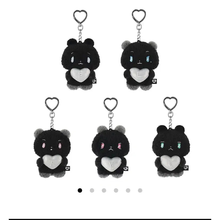 [BUNJANG] PLAVE Dust Mmemimu Tanmeum Keyring Set / 플레이브 더스트 므메미무 탄믐 키링 5종 세트 판매