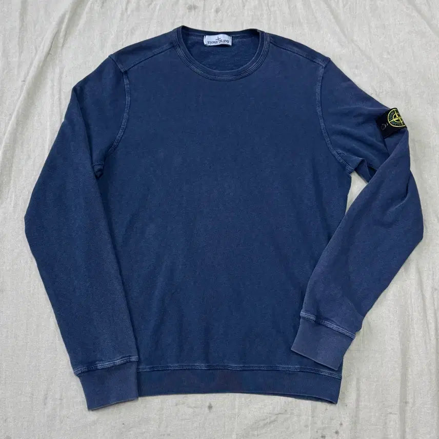 [BUNJANG] Stone Island Pigment Washed Sweatshirt L / 스톤아일랜드 피그먼트 워싱 맨투맨 L