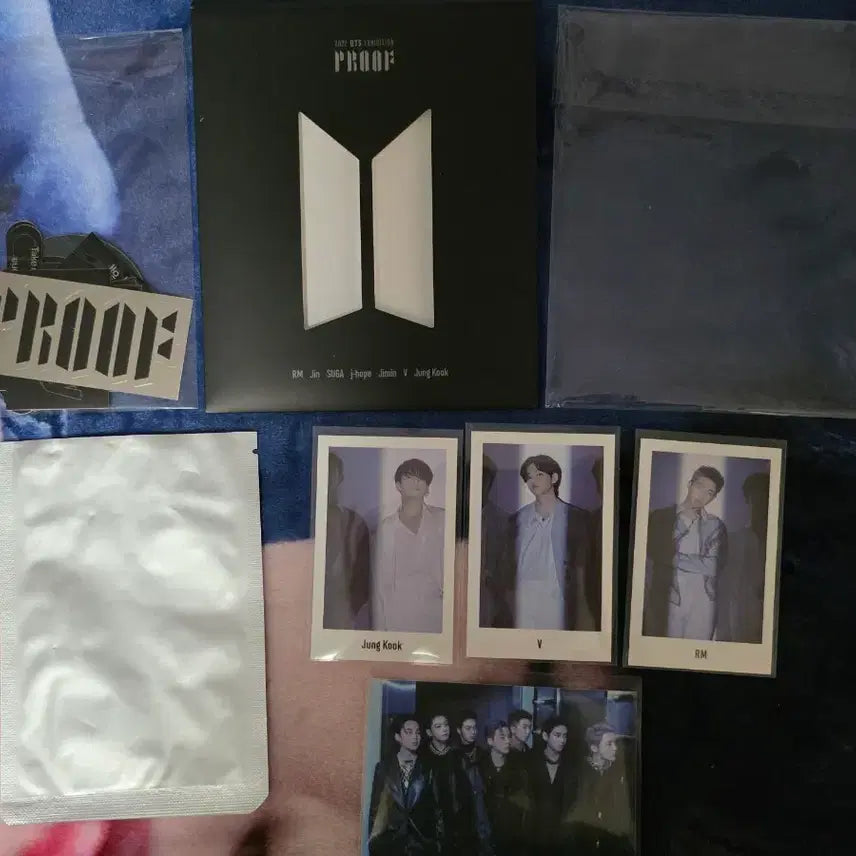 [BUNJANG] BTS Proof Exhibition Lucky Draw Photocard (Jungkook, Taehyung, Namjoon) / [정국,태형,남준] 방탄소년단 bts Proof 프루프 전시회 럭드