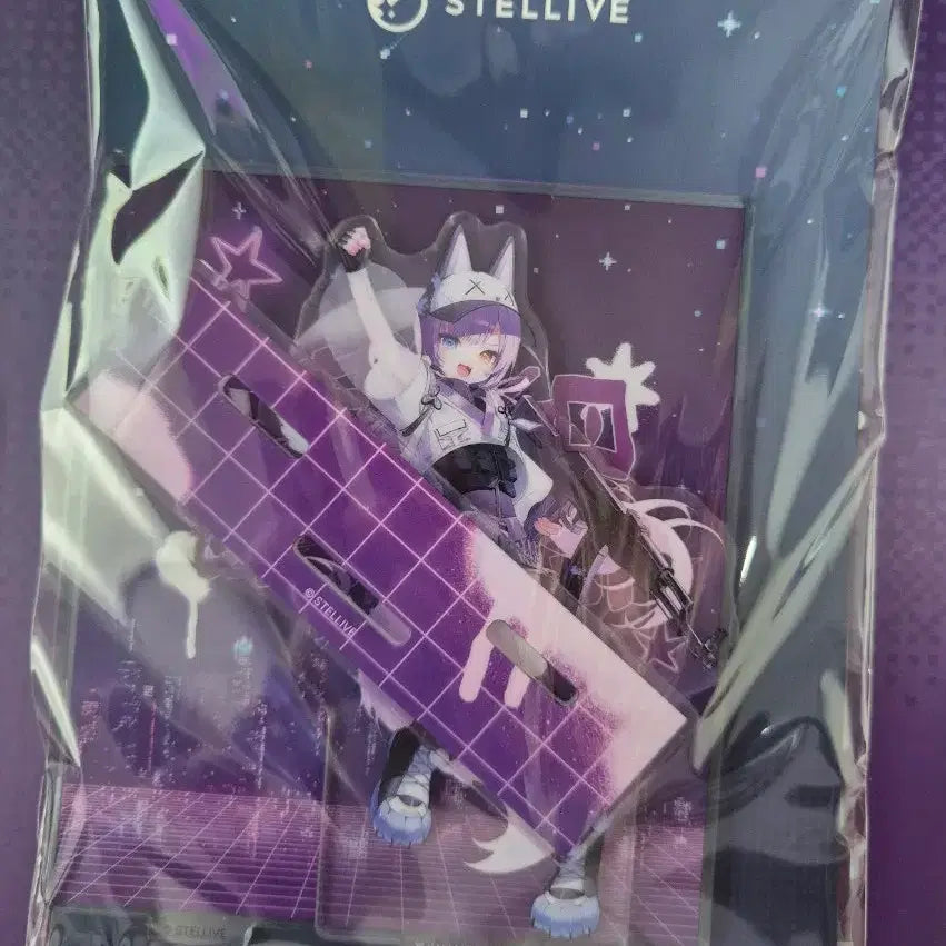 [BUNJANG] Stellive Tenko Shibuya Galaxy Collaboration Acrylic Stand / 스텔라이브 텐코 시부키 갤럭시 콜라보 아크릴