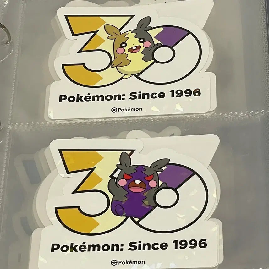 [BUNJANG] Pokemon 30th Anniversary Morpeko Sticker Set / 포켓몬 30주년 스티커 모르페코 세트