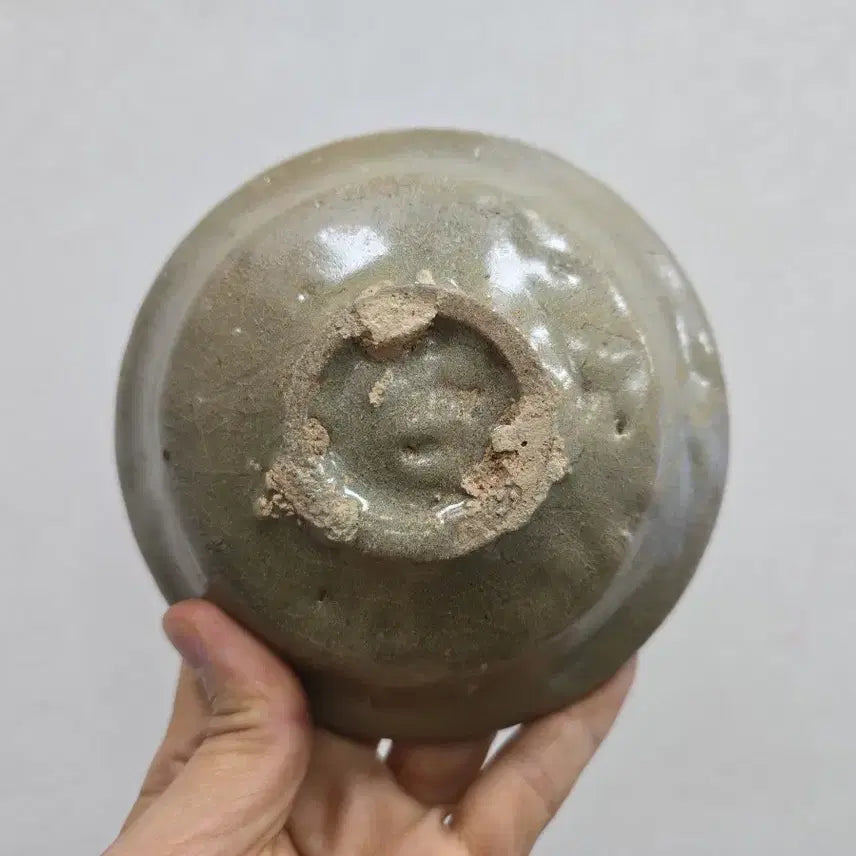 [BUNJANG] Authentic Goryeo Dynasty Celadon Plate Antique / 진품 고려시대 청자 접시 골동품