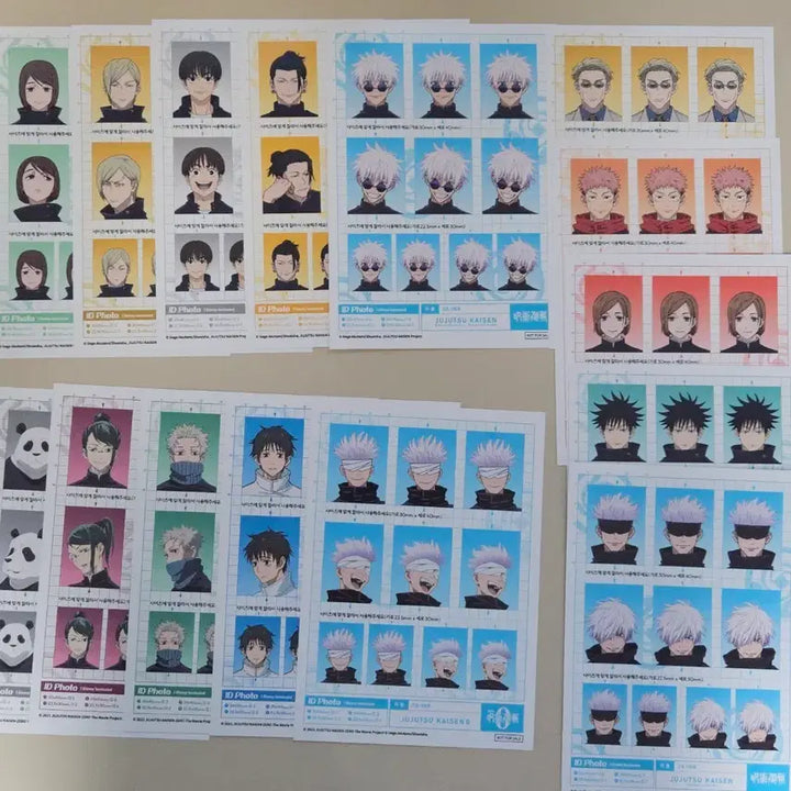 [BUNJANG] Jujutsu Kaisen Pop-up Exclusive Proof Photo Set &amp; Random Photocards / 풀세트)주술회전 팝업 특전 희옥옥절 시부야사변 0 증명사진 포토카드
