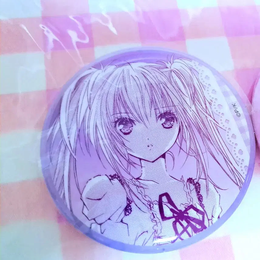 [BUNJANG] Shugo Chara Utau Seraphim Badge Set / 캐릭캐릭체인지 우타우 세라 뱃지 2종