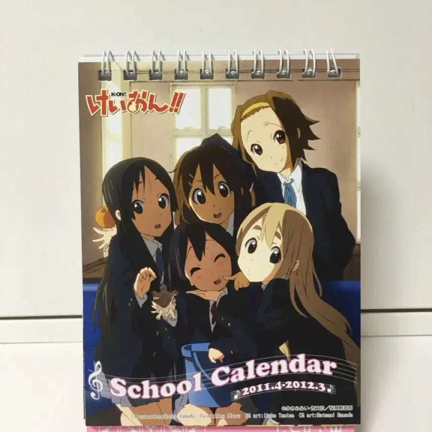 [BUNJANG] K-ON!! 2011-2012 Desk Calendar / 케이온 2011-2012 탁상 캘린터 판매합니다!