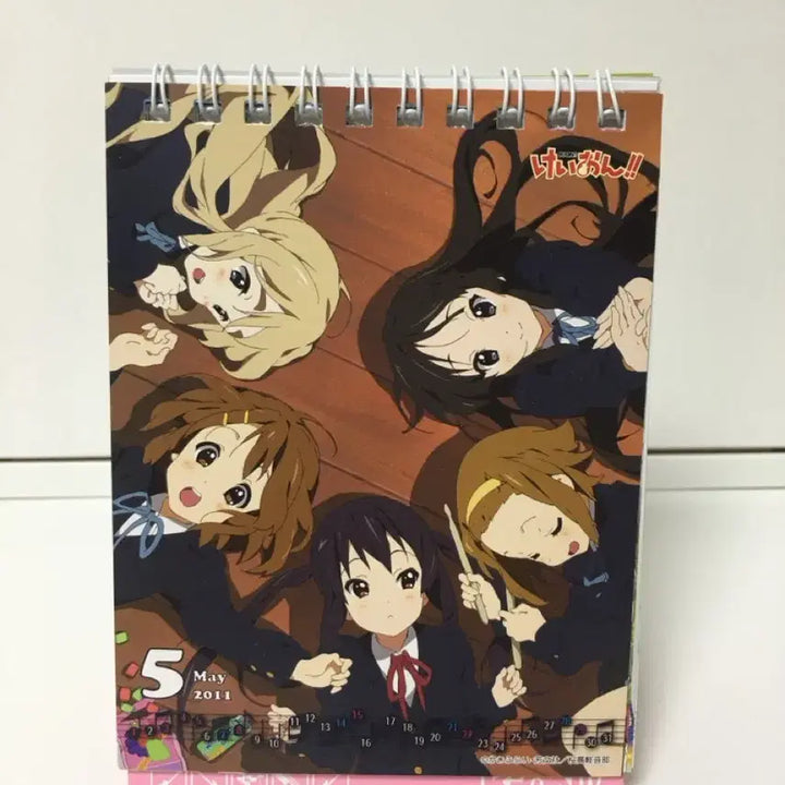 [BUNJANG] K-ON!! 2011-2012 Desk Calendar / 케이온 2011-2012 탁상 캘린터 판매합니다!
