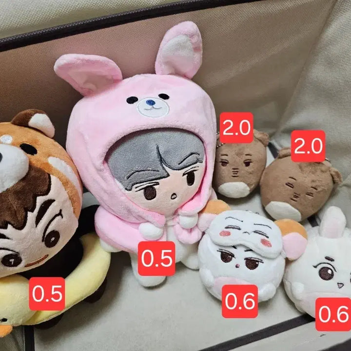 [BUNJANG] EXO Plush Dolls / 엑소 EXO 인형 판매