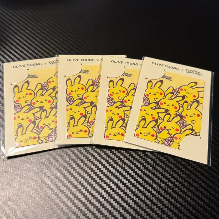 [BUNJANG] Pokemon Pikachu Sticker Pack / 올리브영 포켓몬 카드 스티커 피카츄