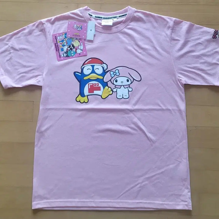 [BUNJANG] Donpeng My Melody Collaboration T-Shirt / 돈펭 신상 마이멜로디 콜라보 반팔티셔츠 M