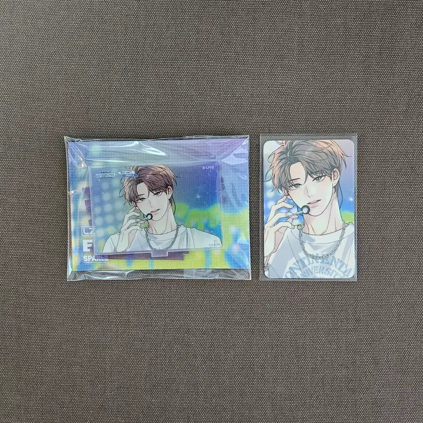 [BUNJANG] Baek Eun San Fancam Acrylic Stand Photocard / 해빙곡선 스파클즈 팝업스토어 백은산 직캠 아크릴 스탠드 포토카드 포카