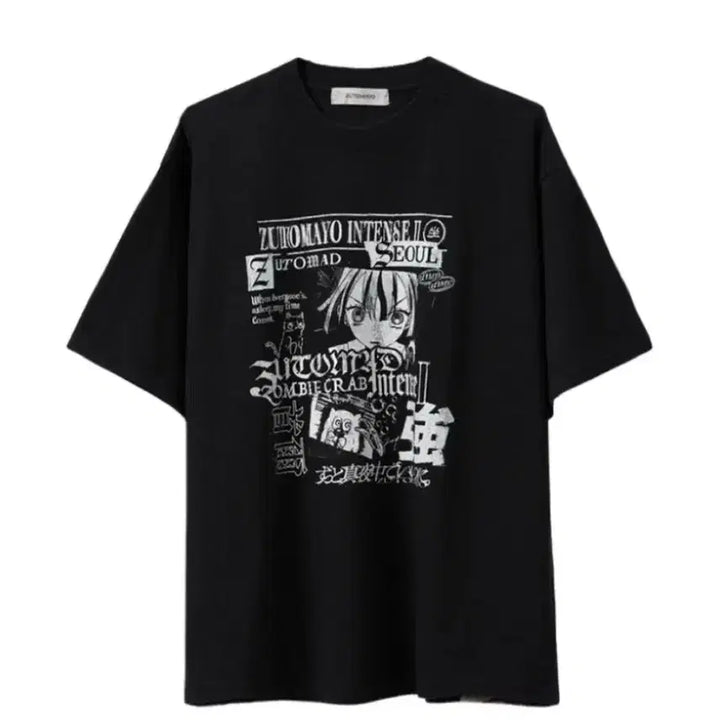 [BUNJANG] ZUTOMAYO Incense 2 Tour T-Shirt Seoul / [L]즛토마요 인센스2 투어 티 서울 내한 티셔츠