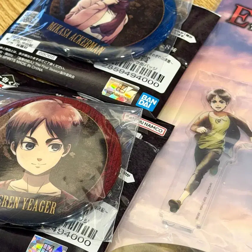 [BUNJANG] Attack on Titan Shingeki no Kyojin Ichiban Kuji Prize D Colossal Titan Head Magnet / 진격의 거인 진격거 제일복권 D상 종미의거인 마그넷+하위상