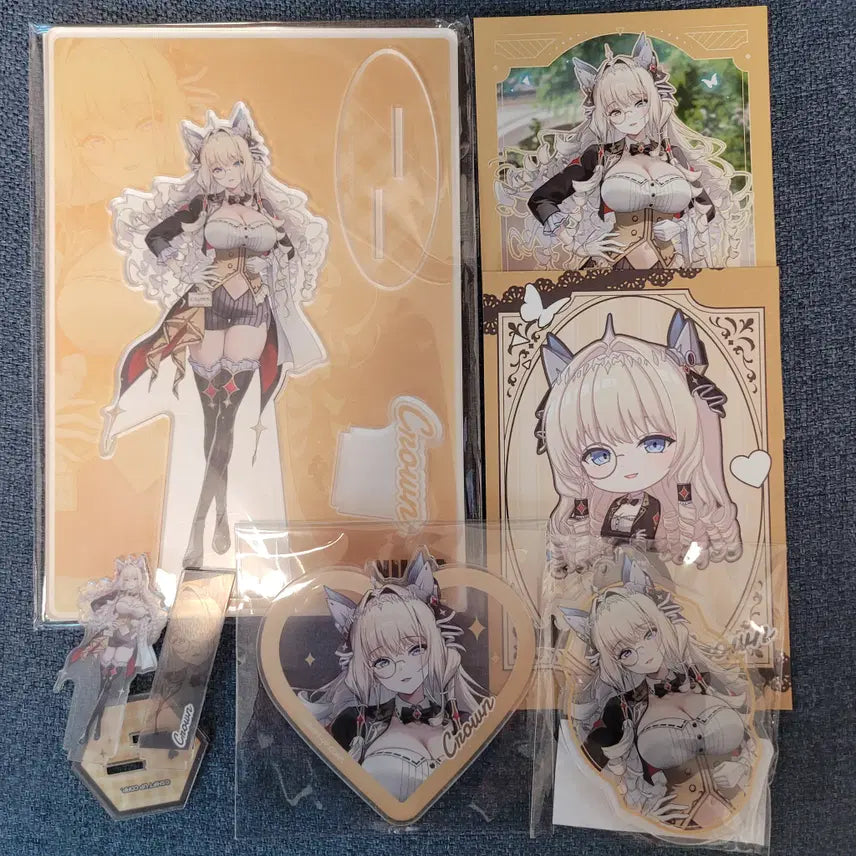 [BUNJANG] Niche &amp; Gallery Cafe Collaboration Crown Set / 니케 and gallery 카페 콜라보 크라운 세트