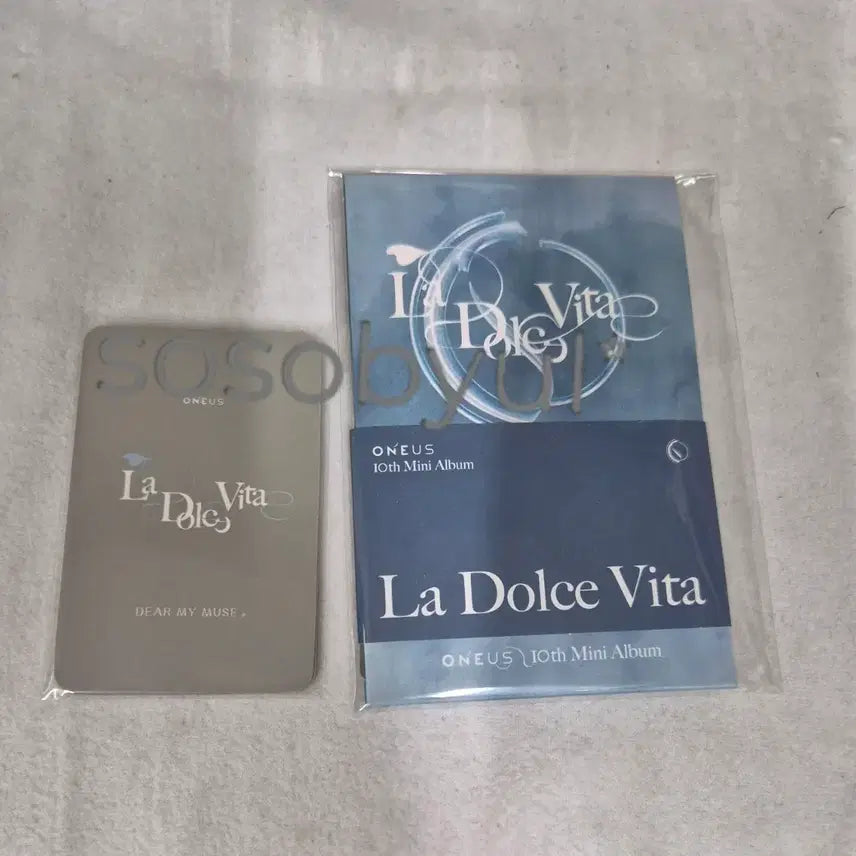 [BUNJANG] ONEUS La Dolcevita Album Bundle Set (Sealed) / (미개봉)ONEUS 라돌체비타 앨범 + POB