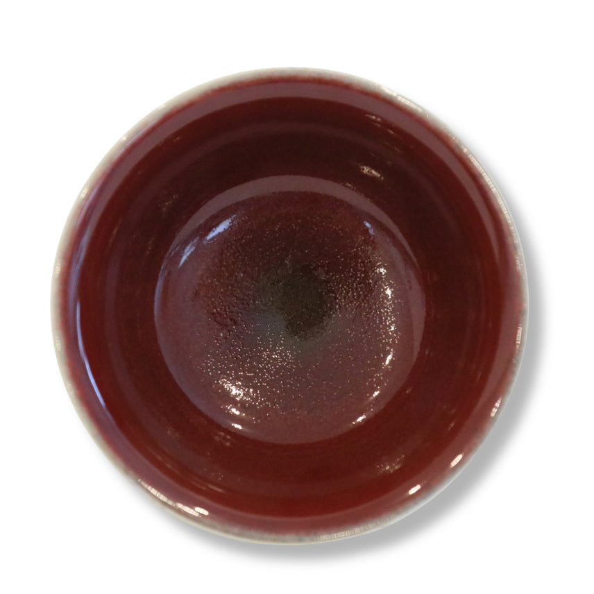 [BUNJANG] Ming Dynasty Xuande Period Red Glaze Horse-Riding Cup (Majunbei) / 명선덕홍유마상배 [중국도자기]
