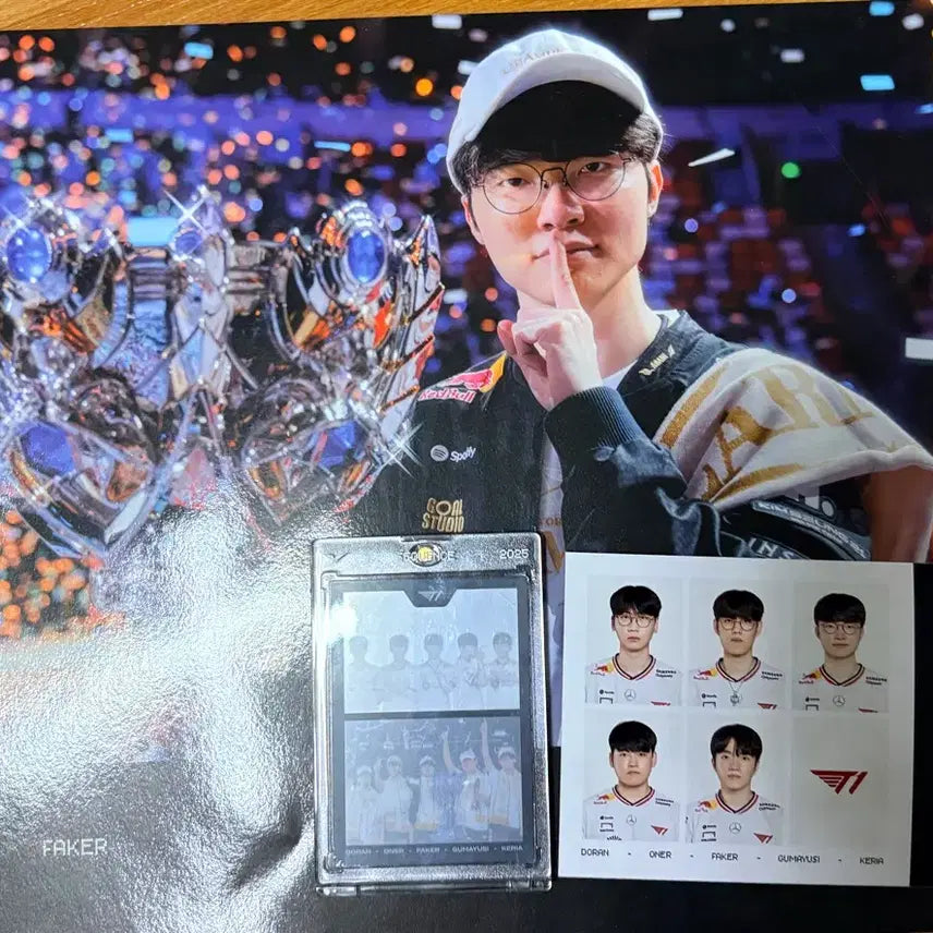 [BUNJANG] T1 Faker LCK Photo Exhibition Poster / LCK 사진전 티원 페이커 포스터