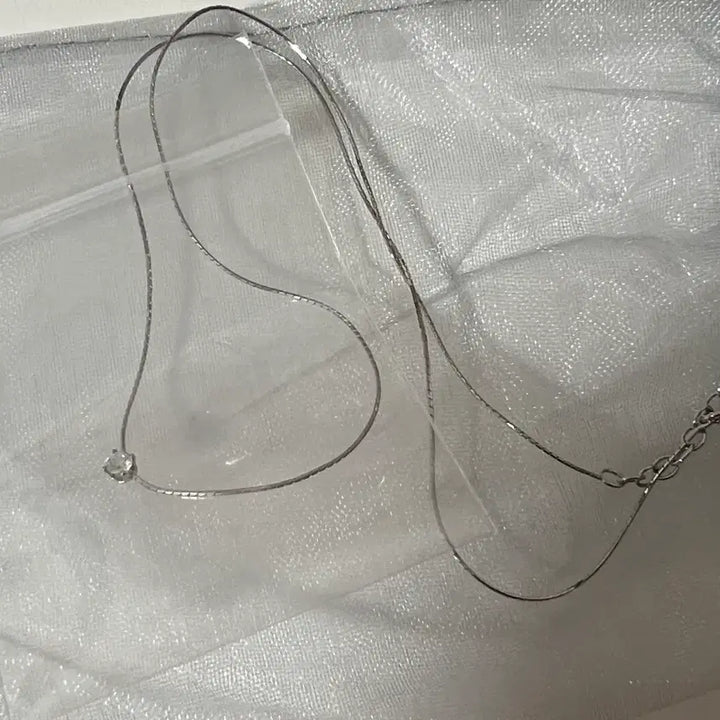 [BUNJANG] Roaju Starry Cubic Necklace Silver 925 / 로아주 류이서 목걸이 실버925 starry cubic 로아쥬
