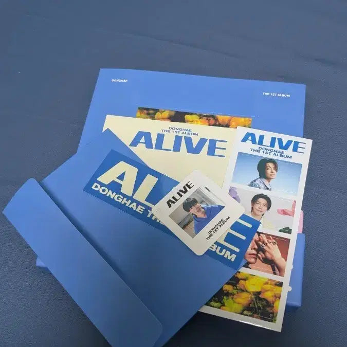 [BUNJANG] Super Junior Donghae ALIVE 1st Album Photocard Sticker Set / 동해 ALIVE 1집 앨범