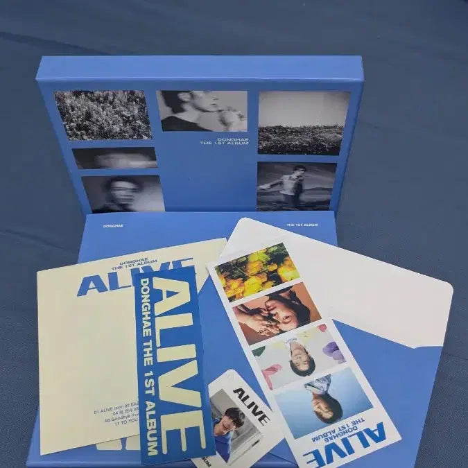 [BUNJANG] Super Junior Donghae ALIVE 1st Album Photocard Sticker Set / 동해 ALIVE 1집 앨범