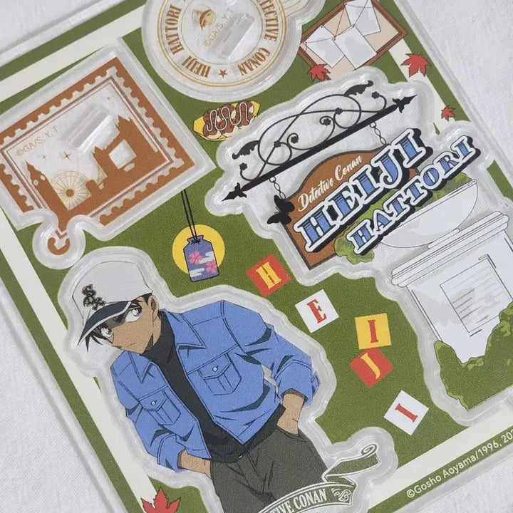 [BUNJANG] Detective Conan Heiji Hattori Acrylic Stand (Unsealed) / [ 단순개봉 하자X ] 명탐정코난 핫토리 헤이지 하인성 아크릴스탠드