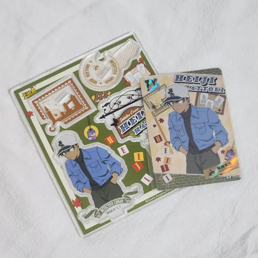 [BUNJANG] Detective Conan Heiji Hattori Acrylic Stand (Unsealed) / [ 단순개봉 하자X ] 명탐정코난 핫토리 헤이지 하인성 아크릴스탠드