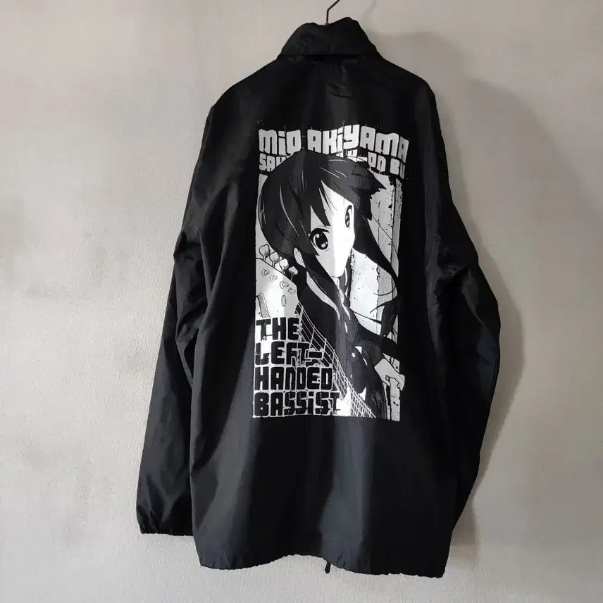 [BUNJANG] K-On! Mio Akiyama Windbreaker Jacket XL / 케이온 미오 바람막이