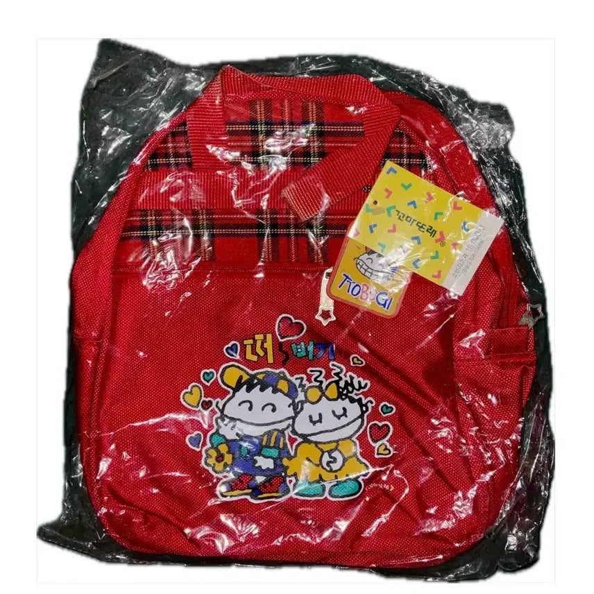 [BUNJANG] Kkoma Ttorae Tteobugi Messenger Bag / [고전문구] 꼬마또래 떠버기 보조 가방 추억의 문구