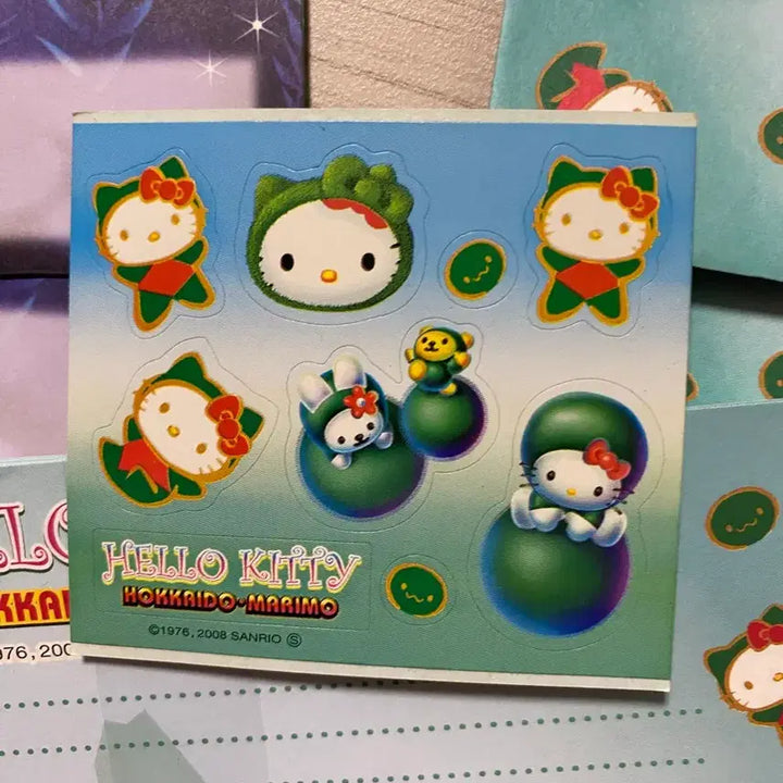 [BUNJANG] Vintage Kitty Letter Set / 고전 키티 편지지 세트, 마리모 키티