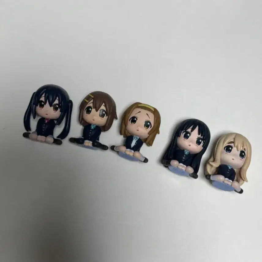 [BUNJANG] K-ON! Machiboke 5 Figure Full Set / 케이온 마치보케 5종 풀셋