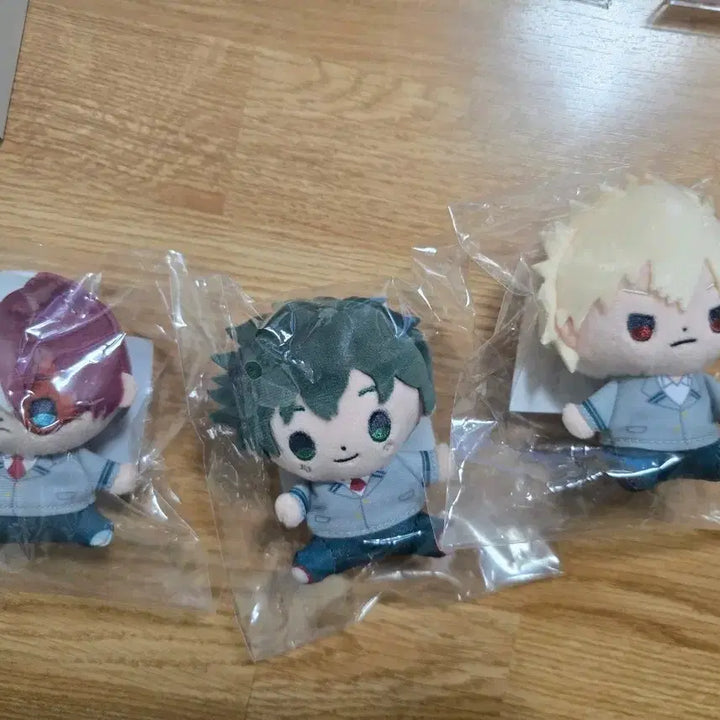 [BUNJANG] My Hero Academia Midoriya Bakugo Todoroki Mochibi Plush Dolls / 나의히어로아카데미아 나히아 미도리야 바쿠고 쇼토 못치비 모치비 인형 누이