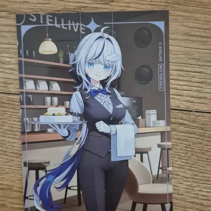 [BUNJANG] Stella Live Aokumo Rin Collaboration Cafe Sticker (Sealed) / 스텔라이브 아오쿠모 린 스티커 판매