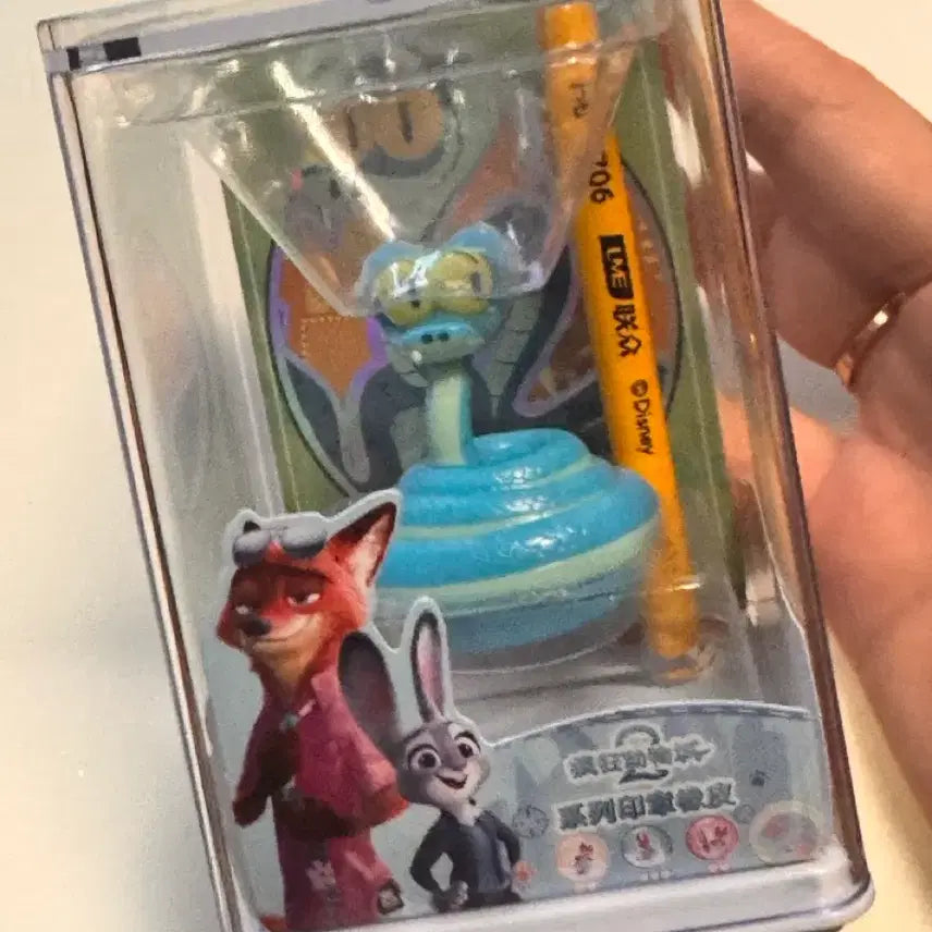 [SOLD OUT] 디즈니 주토피아 게리 피규어 도장 스탠드