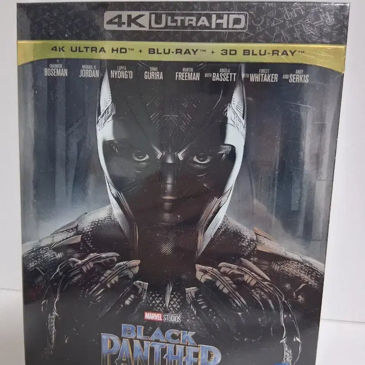 [BUNJANG] Black Panther 4K UHD Blu-ray 3D Combo Pack (Sealed) / (미개봉)블랙 팬서 4K UHD 블루레이 3D 합본