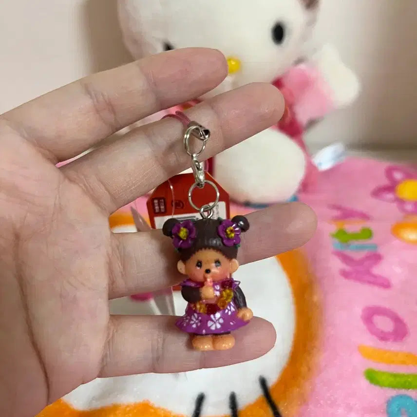 [BUNJANG] Monchhichi Keychain / 몬치치 키링