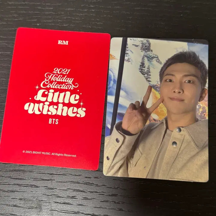 [BUNJANG] BTS RM Holiday Collection Bundle Photocard Set / (일괄) 방탄소년단 RM 홀리데이 컬렉션 포토카드
