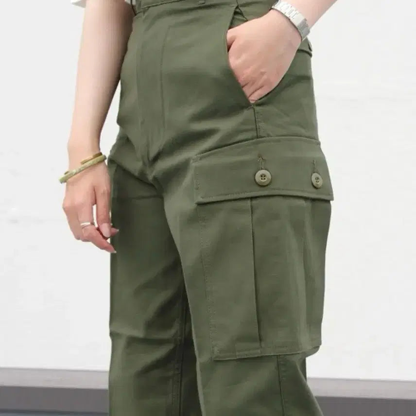 [SOLD OUT] THE SHINZONE TOKYO 밀리터리 카고 팬츠 (27~28인치)