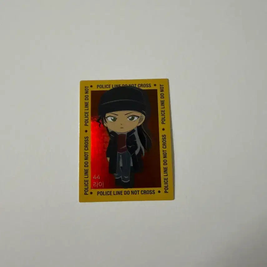 [BUNJANG] Detective Conan Akai Shuichi Holo Sticker CU Collaboration / 명탐정코난 홀로 스티커 44 아카이 슈이치 cu 콜라보 띠부씰