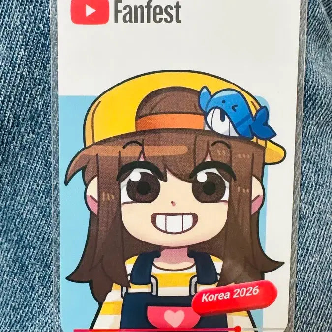 [BUNJANG] YouTube Fanfest Korea 2026 Yamu Card / YouTube Fanfest Korea 2026 잠뜰 카드