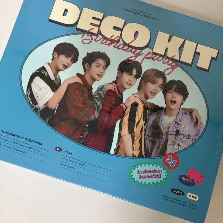 [BUNJANG] TXT 2022 2023 Deco Kit Bundle Set / 투바투 2022 2023 데코키트 일괄 미개봉