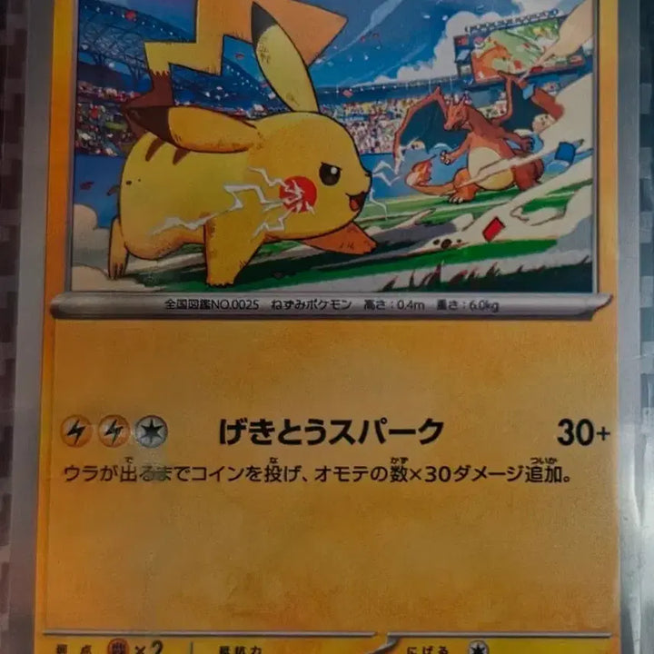 [BUNJANG] Pikachu Gym Promo Pokemon Card (Near Mint+) / 포켓몬 카드 게임 피카츄 짐프로모 A급이상
