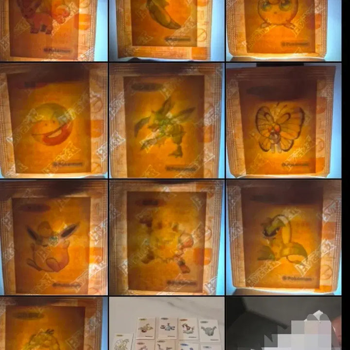 [BUNJANG] Pokemon Sticker Collection / 포켓몬띠부씰