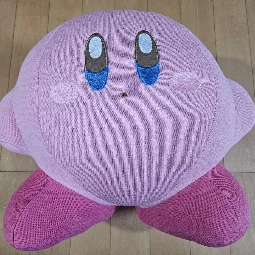 [BUNJANG] Kirby Knitted Plush BIG 30cm / 새상품| 별의 커비 뜨개질 소재 봉제인형 BIG 30cm