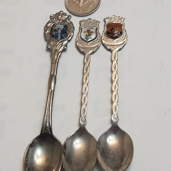 [SOLD OUT] 유럽 여행 기념 3개 스푼 빈티지