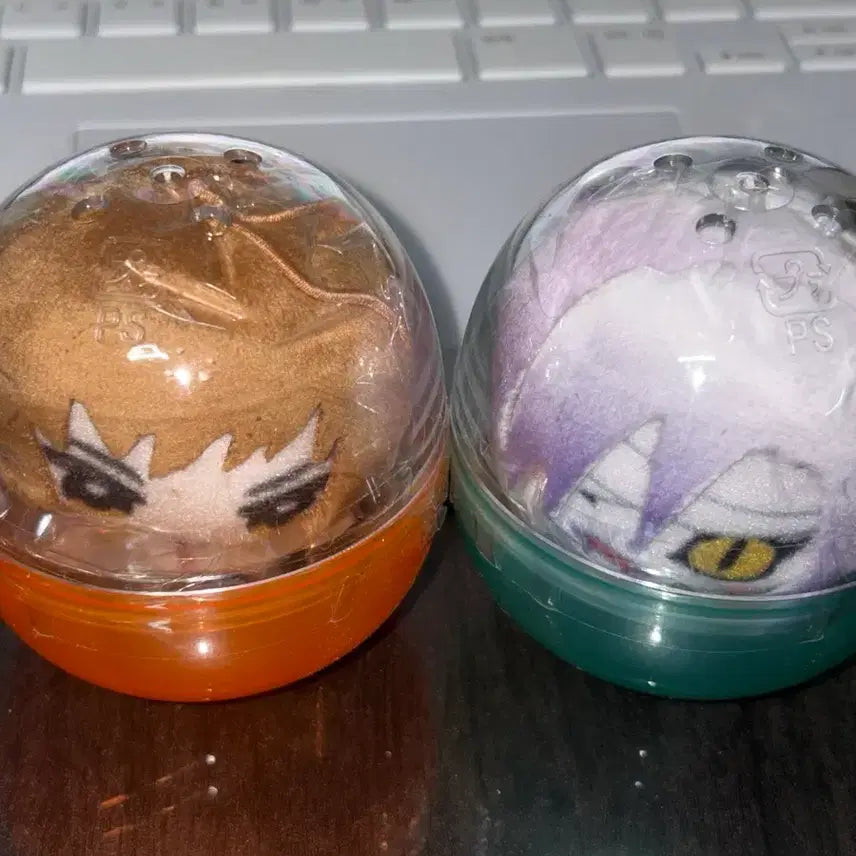 [BUNJANG] Death Note Kapuko Friends Plush Set (Light, Rem) - Sealed / (미개봉) 데스노트 카푸코프렌즈 누이 가챠 라이토 렘 일괄