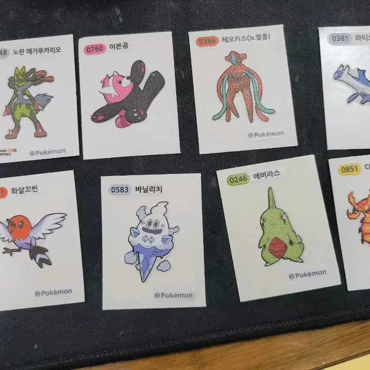 [BUNJANG] Pokemon Stickers Bundle / 포켓몬 띠부씰 다수