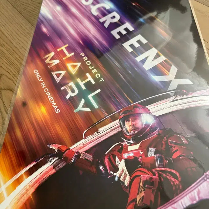 [BUNJANG] Project Hail Mary Poster Set (ScreenX / 4DX) / 프로젝트헤일메리 포스터 2종 (스크린X / 4DX)